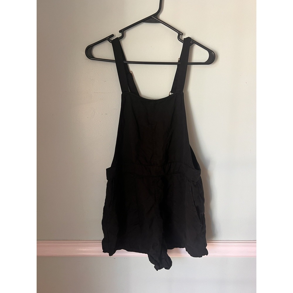 VOLCOLM Overall Shortalls‎ black XS Shorts Romper Cotton
